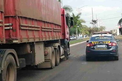 cocaína estava na cabine da carreta