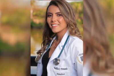 Thallita da Cruz Fernandes, encontrada morta dentro de uma mala em Rio Preto (SP), é médica formada desde 2021.