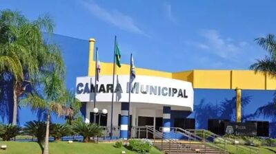 Fachada do prédio da Câmara Municipal de São Gabriel do Oeste, a 140 km da Capital. (Foto: Divulgação)