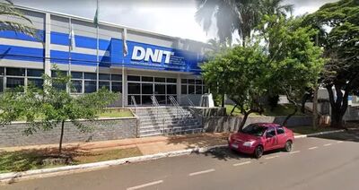 Fachada do prédio do Dnit em Campo Grande, localizado na Avenida Mato Grosso (Foto: reprodução / Internet)