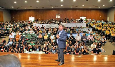 Solenidade teve a presença de alunos e representantes do terceiro setor