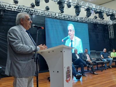 Presidente do TCE-MS é homenageado pela União das Câmara de Vereadores.