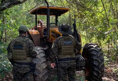 Trator furtado foi recuperado e entregue ao dono 