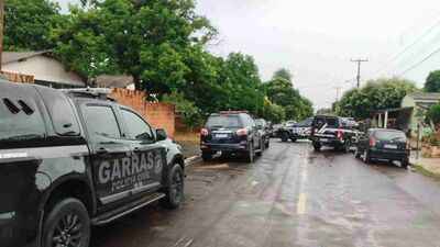 Equipes do Garras onde ocorreu o confronto com 'Da Leste'.