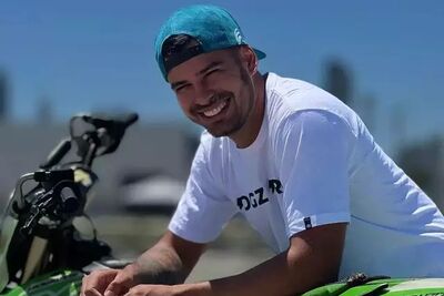 De Coxim, Nicolas Ferreira ficou em 3º lugar no desafio FMX. 