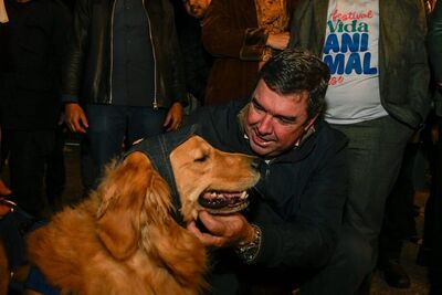 Eduardo Riedel participou do Festival Vida Animal que teve a presença de cuidadores de pets.