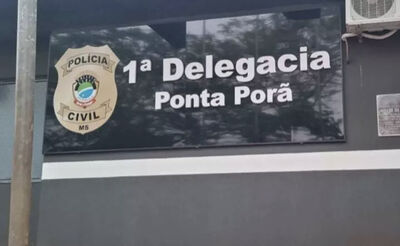 Homem foi levado para o 1º Distrito de Ponta Porã 