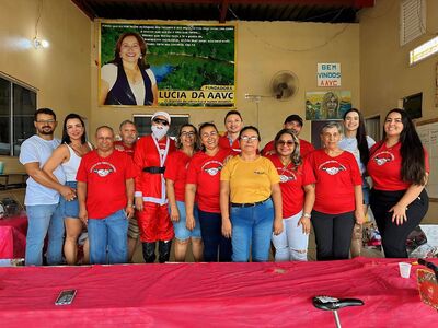 AAVC realiza a maior e mais emocionante Campanha do Natal 2024 de Coxim e região.