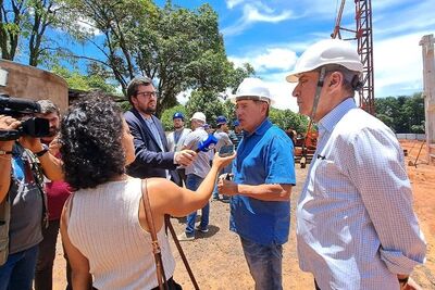 Novo refeitório ficará na parte externa do Legislativo, próximo ao estacionamento de visitantes.