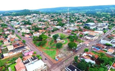 Vista aérea da cidade de Rio Verde de MT/MS, onde ocorreu o caso.