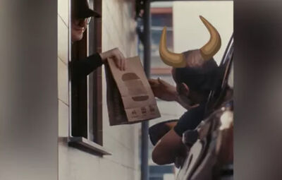 A ação é válida exclusivamente no BK Drive, entre os dias 10 e 12 de junho - (Foto: Reprodução, Burger King)