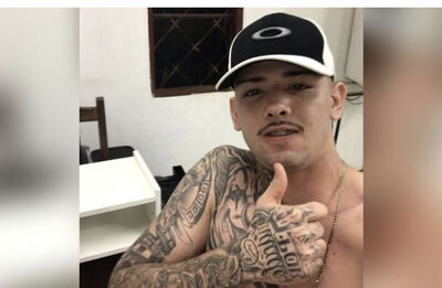 Lucas Miranda Espinosa, de 21 anos, acusado de espancar a ex-companheira / Repórter Top 