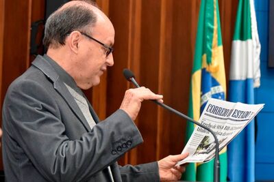 Deputado Junior Mochi citou reportagem com levantamento divulgado pela PRF. Foto: Luciana Nassar