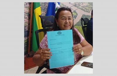 Vereadora Lucia da AAVC. Foto: Divulgação Assessoria Parlamentar