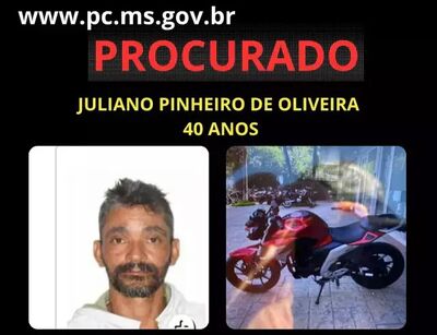 Cartaz divulgado com a imagem de Juliano e da motocicleta. Foto: Divulgação/PCMS