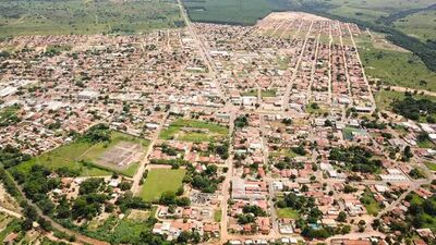 Vista aérea de Água Clara, cidade onde caso e operação aconteceram. Foto: Divulgação