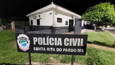 Delegacia de Santa Rita do Pardo, onde o caso foi apurado. Foto: Cenário MS