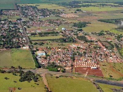 Vista aérea do município de Terenos. Foto: Divulgação