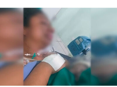 Darlene se despediu do filho natimorto / Arquivo pessoal  