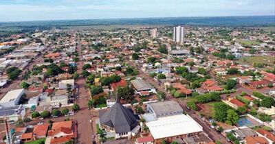 Vista aérea da cidade de Sidrolândia, onde o caso é investigado. Foto: Portal SDN 