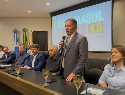 Gerson participa do lançamento do Assomasul Gov MS 4.0. Foto: Divulgação Assessoria de Comunicação