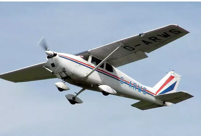  Modelo da Cessna Aircraft 175, usada para transporte privado de passageiros. (Foto: Arquivo/Airport Directory)
