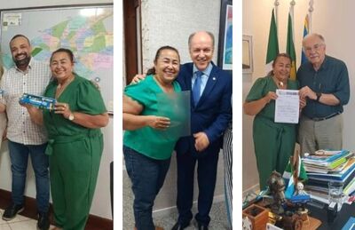 Vereadora Lúcia da AAVC intensifica agenda em Campo Grande. Fotos: Divulgação