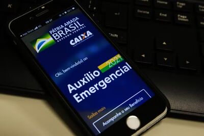 Aplicativo para ter acesso ao auxílio emergencial. Foto: Marcello Casal Jr/Agência Brasil