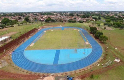 Pista de atletismo do Parque Ayrton Senna (Foto: Divulgação/PMCG)