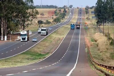 BR-163 em Mato Grosso do Sul, que é adminstrada há mais de 11 anos pela mesma empresa. Foto: Divulgação/Motiva Pantanal