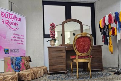 Outubro Rosa é marcado pelo fortalecimento da conscientização para prevenção e diagnóstico precoce do câncer de mama. Foto: Aline Kraemer