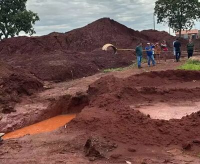 Área onde criança foi encontrada morta. Foto: Direto das Ruas