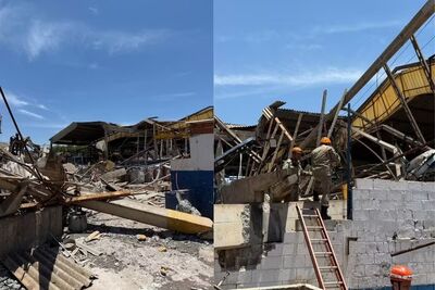 Local foi isolado após os bombeiros constatarem que não possui certificado de vistoria. Foto: Corpo de Bombeiros/Divulgação