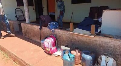 Alojamento usado por trabalhadores resgatados. Foto: Jornal da Nova