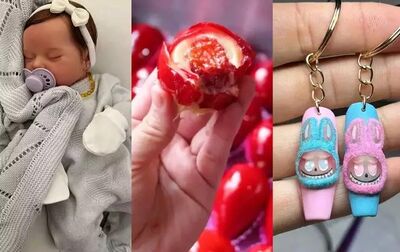 Bebê reborn, Labubu e morango do amor dominaram as tendências de 2025. Foto: Arquivo CGNEWS