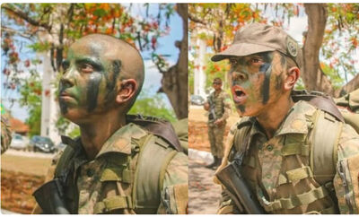 Júlia Maria durante o rigoroso curso no Pantanal - (Foto: Arquivo Pessoal)