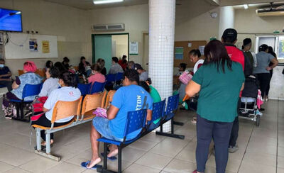 Pacientes em sala de espera de unidade de saúde. (Foto: Arquivo, Jornal Midiamax)