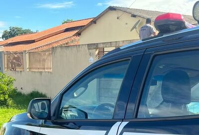 Viatura da Polícia Civil em Rio Verde de Mato Grosso/MS. Foto: Divulgação PCMS 