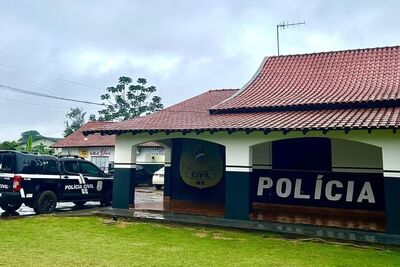 Polícia Civil de Carapó (MS). Foto: Divulgação
