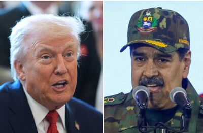 Trump e Maduro  Foto: AP Photo/Evan Vucci; Reuters/Leonardo Fernandez