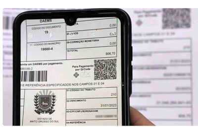 Carnê de IPVA em Mato Grosso do Sul. (Divulgação/Governo de MS)