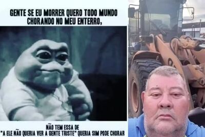 Amarildo postou meme nas redes sociais antes da morte. Foto: Redes sociais