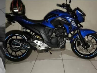 Moto furtada. Foto: Arquivo pessoal/divulgação 