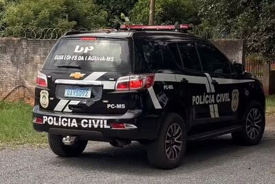 Homem foi preso pela Polícia Civil de Guia Lopes da Laguna (MS). Foto: Divulgação
