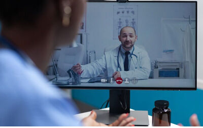 Atendimento remoto de telemedicina - Imagem ilustrativa. (Foto: Banco de imagens Freepik)