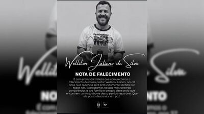 Welliton foi sepultado na manhã deste sábado (21), em Naviraí. Foto: Reprodução, Redes Sociais