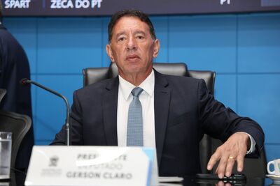 Presidente da Alems, deputado Gerson Claro. Foto: Divulgação 