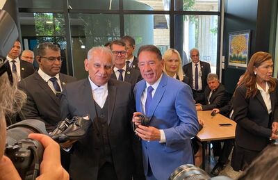 Gerson reforça valorização dos servidores com entrega de uniformes na ALEMS. Foto: Divulgação 