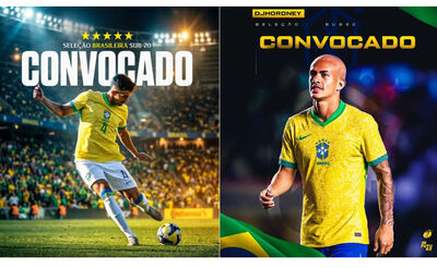 Arthur Dias e Djhordney (Foto: Reprodução, Rede Social)