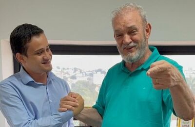 Vereador Luiz Eduardo e o deputado federal Geraldo Resende. Foto: Divulgação 